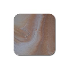 Sand Rubber Square Coaster (4 Pack)  by WILLBIRDWELL