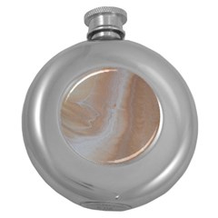 Sand Round Hip Flask (5 Oz) by WILLBIRDWELL