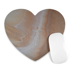 Sand Heart Mousepads by WILLBIRDWELL