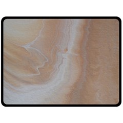 Sand Fleece Blanket (large)  by WILLBIRDWELL