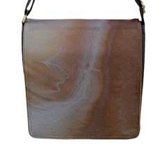 Sand Flap Closure Messenger Bag (l) by WILLBIRDWELL