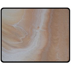 Sand Double Sided Fleece Blanket (medium)  by WILLBIRDWELL