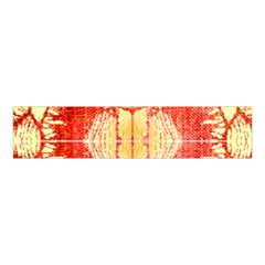 Seamless red and gold by FlipStylez Designs Velvet Scrunchie