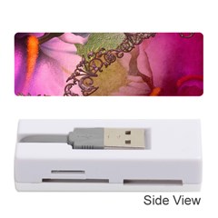 Flowers In Soft Violet Colors Memory Card Reader (stick) by FantasyWorld7