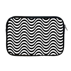 Wave Pattern Wavy Water Seamless Apple Macbook Pro 17  Zipper Case by Nexatart