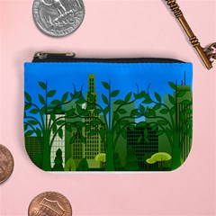 Environmental Protection Mini Coin Purse by Nexatart