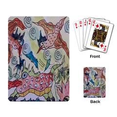 Watercolor Postcard2 Playing Cards Single Design