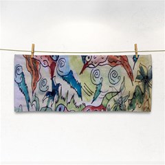 Watercolor Postcard2 Hand Towel