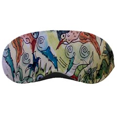 Watercolor Postcard2 Sleeping Masks by chellerayartisans