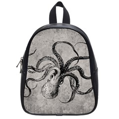 Vintage Octopus  School Bag (small) by Valentinaart