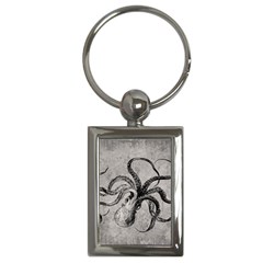 Vintage Octopus  Key Chains (rectangle)  by Valentinaart