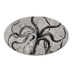 Vintage Octopus  Oval Magnet by Valentinaart