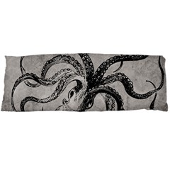 Vintage Octopus  Body Pillow Case Dakimakura (two Sides) by Valentinaart