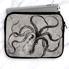 Vintage Octopus  Apple Ipad 2/3/4 Zipper Cases by Valentinaart