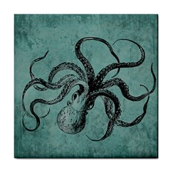 Vintage Octopus  Tile Coasters by Valentinaart