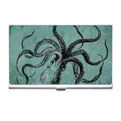 Vintage Octopus  Business Card Holder by Valentinaart