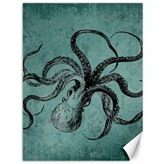 Vintage Octopus  Canvas 36  X 48  by Valentinaart