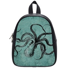 Vintage Octopus  School Bag (small) by Valentinaart