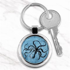 Vintage Octopus  Key Chains (round)  by Valentinaart