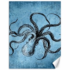 Vintage Octopus  Canvas 18  X 24  by Valentinaart