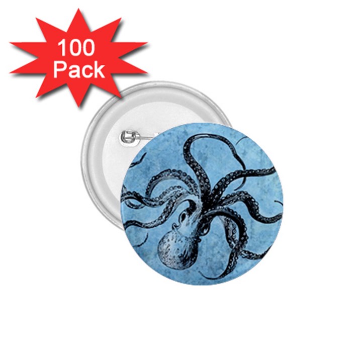 Vintage Octopus  1.75  Buttons (100 pack) 