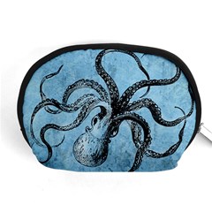 Vintage Octopus  Accessory Pouch (medium) by Valentinaart