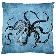 Vintage Octopus  Standard Flano Cushion Case (one Side) by Valentinaart