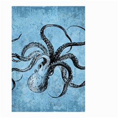 Vintage Octopus  Small Garden Flag (two Sides) by Valentinaart