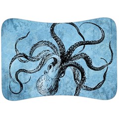 Vintage Octopus  Velour Seat Head Rest Cushion by Valentinaart