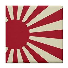 Rising Sun Flag Tile Coasters by Valentinaart