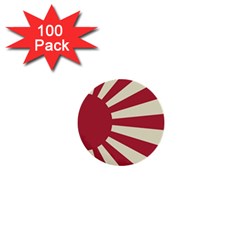 Rising Sun Flag 1  Mini Buttons (100 Pack)  by Valentinaart