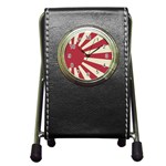 Rising Sun Flag Pen Holder Desk Clock Front