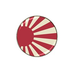 Rising Sun Flag Hat Clip Ball Marker by Valentinaart