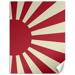 Rising Sun Flag Canvas 18  X 24  by Valentinaart