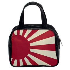 Rising Sun Flag Classic Handbag (two Sides) by Valentinaart