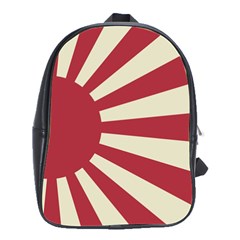 Rising Sun Flag School Bag (large) by Valentinaart