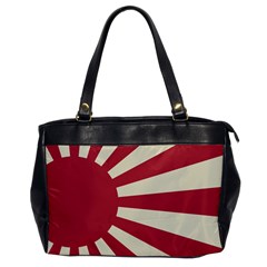 Rising Sun Flag Oversize Office Handbag by Valentinaart