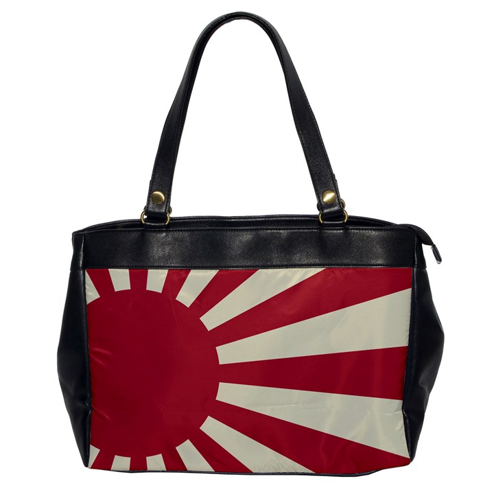 Rising Sun Flag Oversize Office Handbag