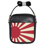 Rising Sun Flag Girls Sling Bag Front