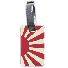 Rising Sun Flag Luggage Tags (two Sides) by Valentinaart