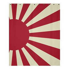 Rising Sun Flag Shower Curtain 60  X 72  (medium)  by Valentinaart