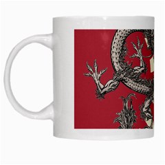 Rising Sun Flag White Mugs by Valentinaart