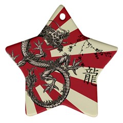 Rising Sun Flag Star Ornament (two Sides) by Valentinaart