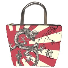 Rising Sun Flag Bucket Bag by Valentinaart