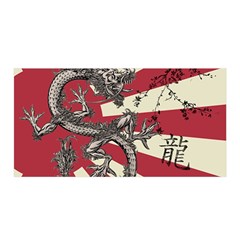 Rising Sun Flag Satin Wrap by Valentinaart