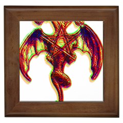 Demon Framed Tiles by ShamanSociety