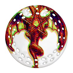 Demon Ornament (round Filigree) by ShamanSociety