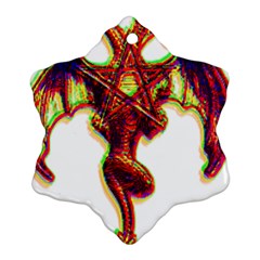 Demon Ornament (snowflake) by ShamanSociety