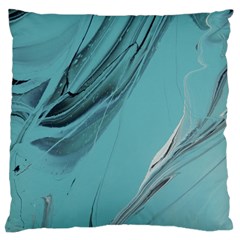 Whisper Large Flano Cushion Case (one Side) by WILLBIRDWELL