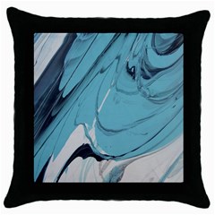 Whisper 2 Throw Pillow Case (black) by WILLBIRDWELL